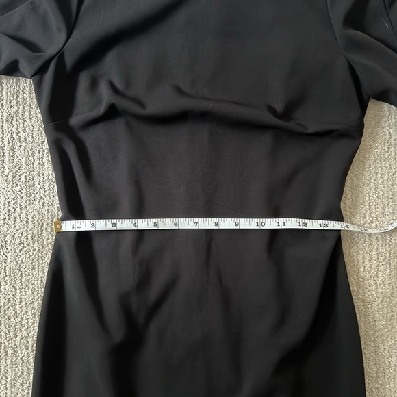 Calvin Klein Elegant Black Long-Sleeve Dress | Size 6-8 - Picture 8 of 11